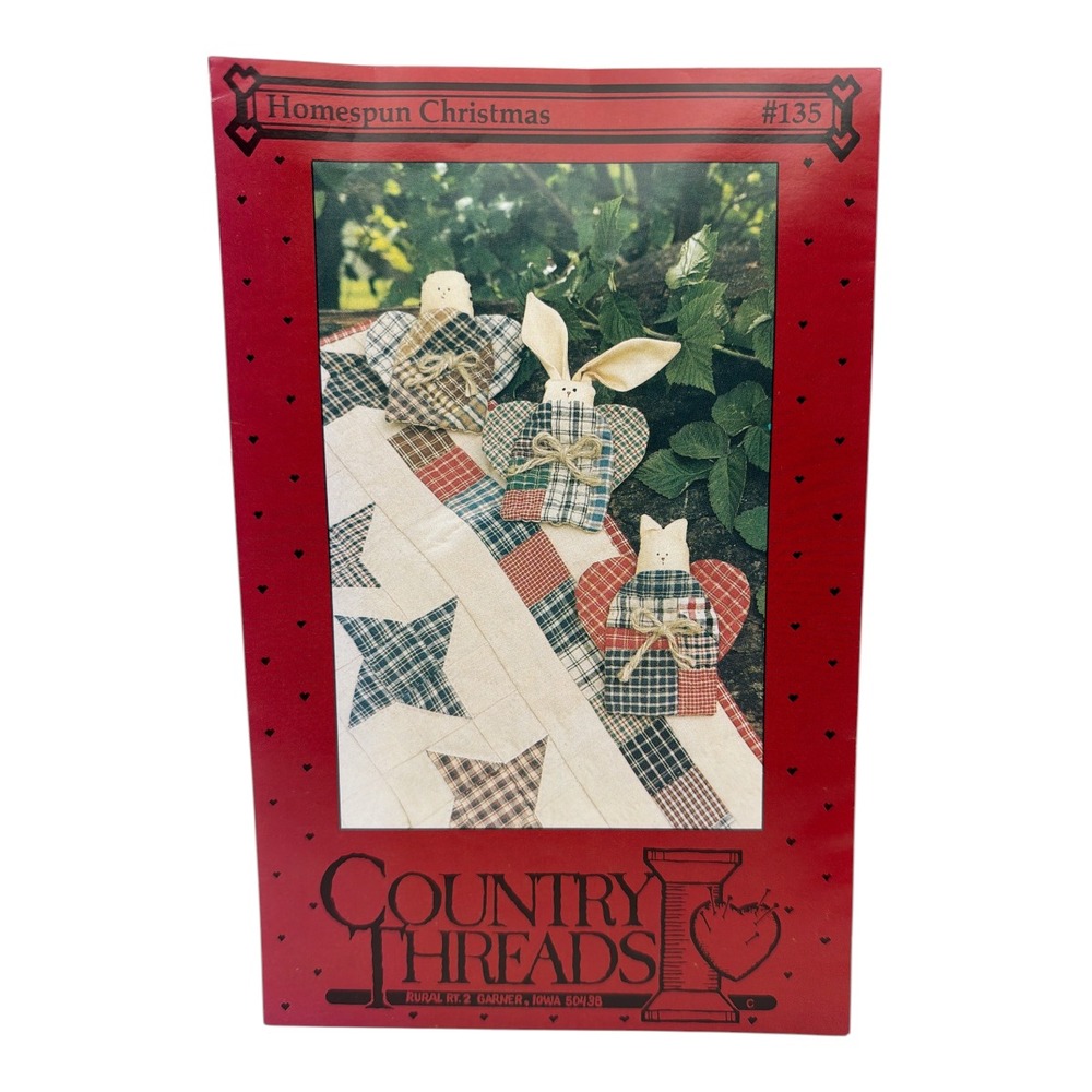 Country Threads Homespun Christmas 134 Pattern NEW 1988